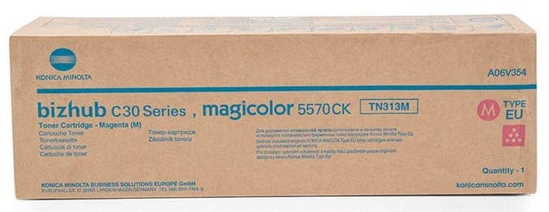 Konica Minolta TN-313 Kırmızı Orjinal Toner