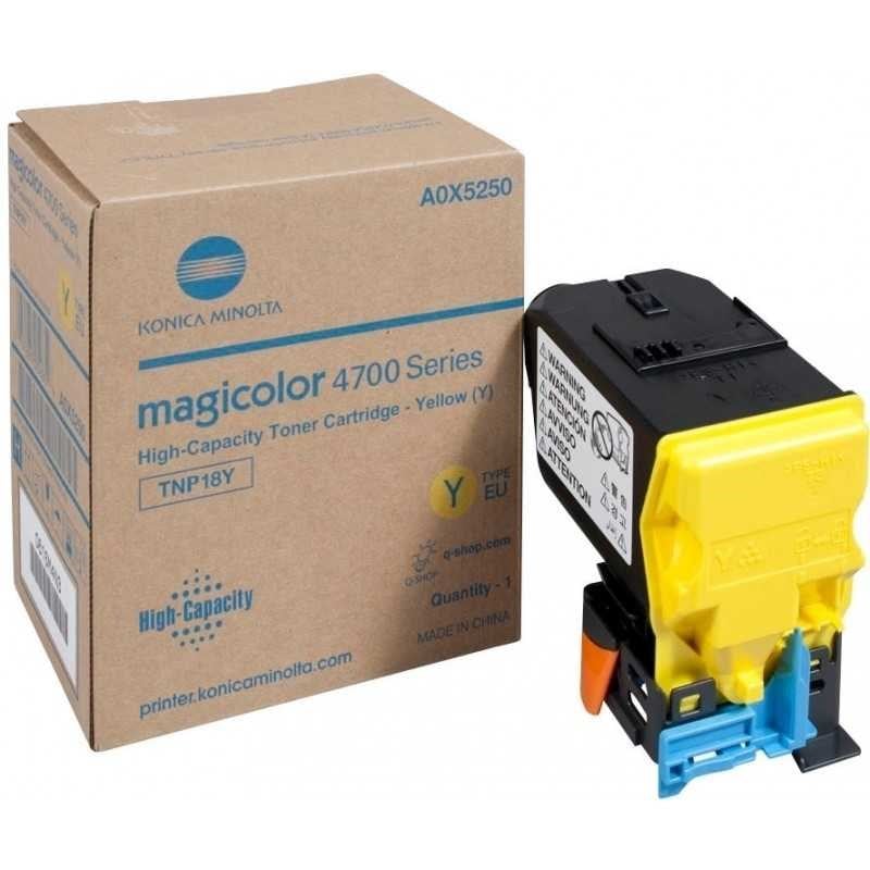Konica Minolta TNP-18 Sarı Orjinal Toner