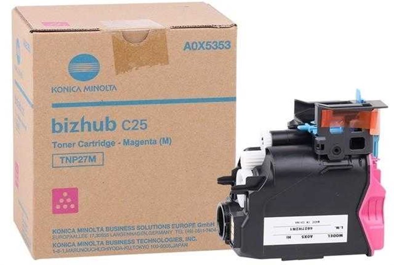 Konica Minolta TNP-27 Kırmızı Orjinal Toner