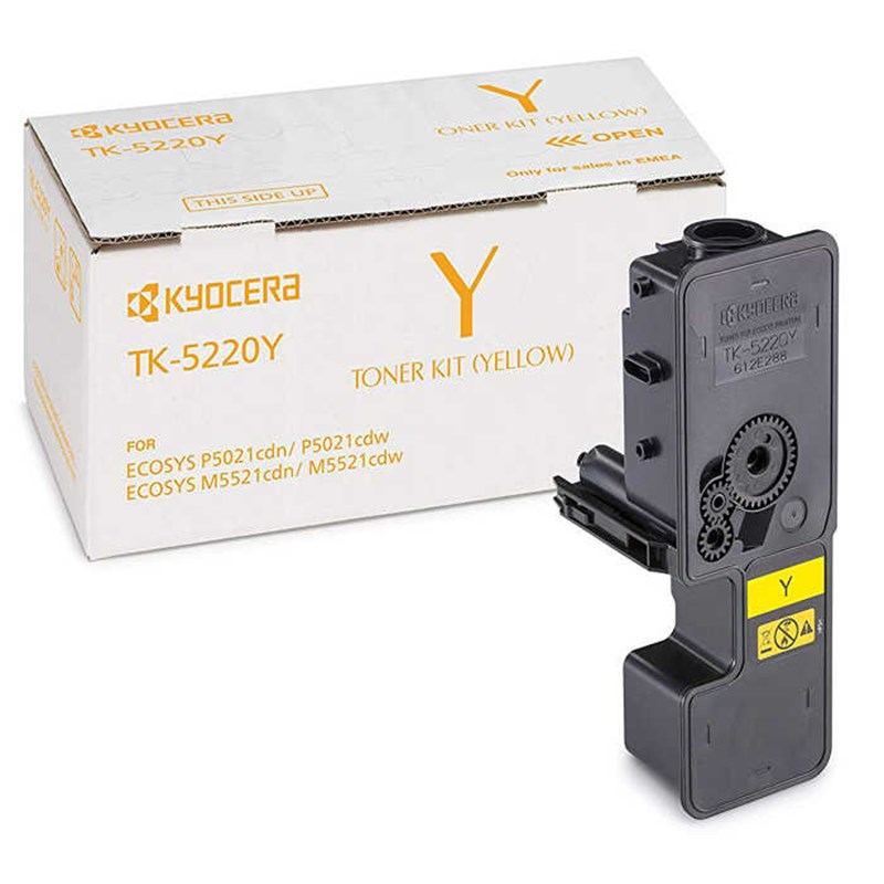 Kyocera Ecosys M5521cdw Sarı Orjinal Toner