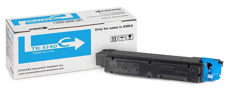 Kyocera TK-5140 Mavi Orjinal Toner