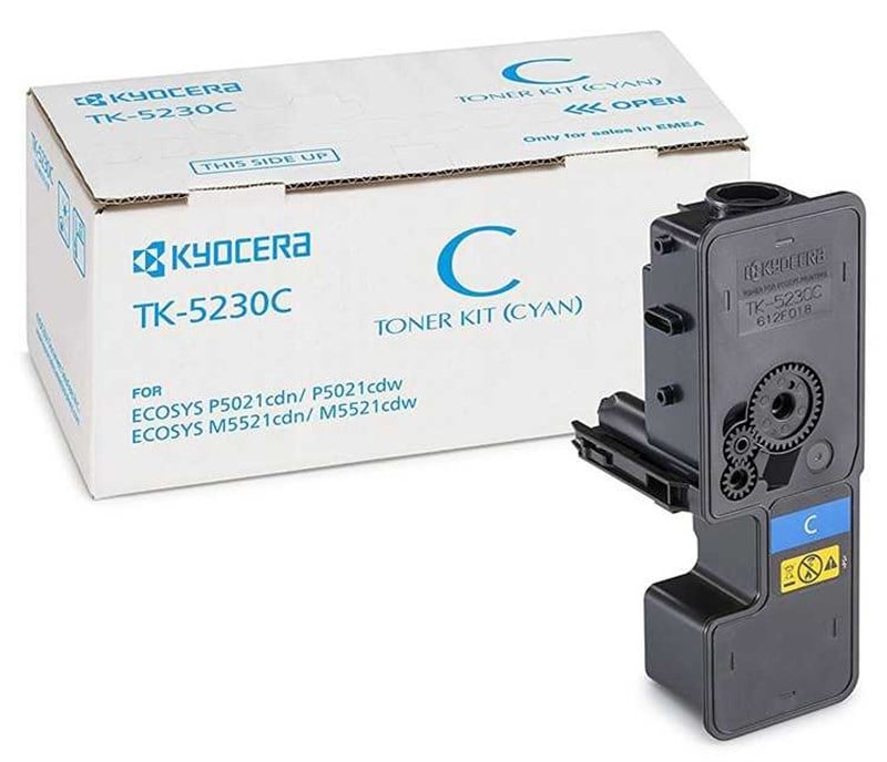 Kyocera TK-5230 Mavi Orjinal Toner