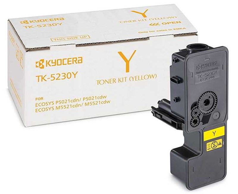 Kyocera TK-5230 Sarı Orjinal Toner