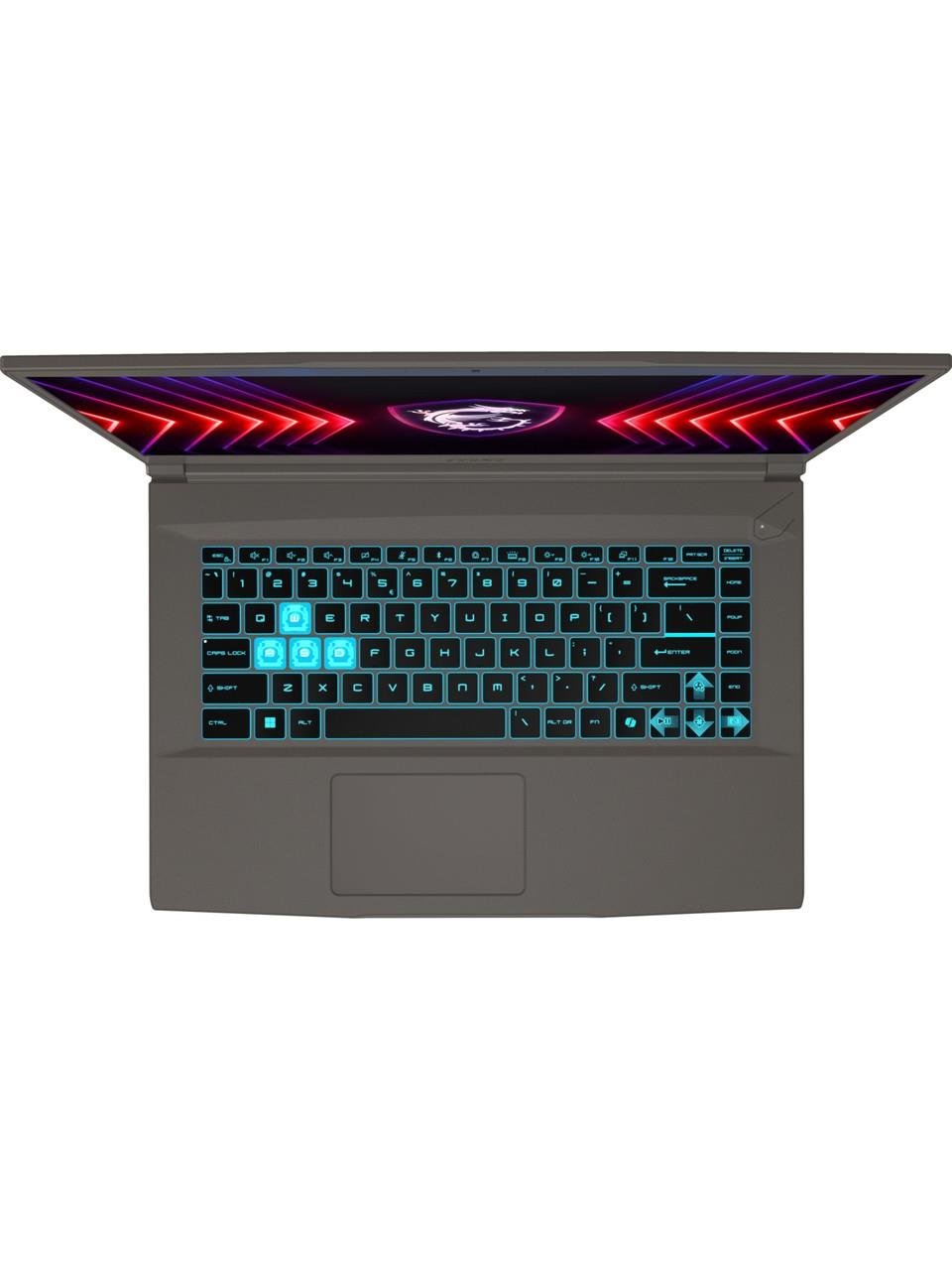 MSI THIN 15 B12UC-1478XTR Intel Core i5 12450H 16GB 512GB SSD RTX3050 Freedos 15.6