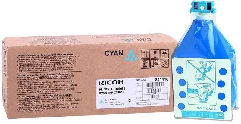 Nashuatec MP-C6501 Mavi Orjinal Toner