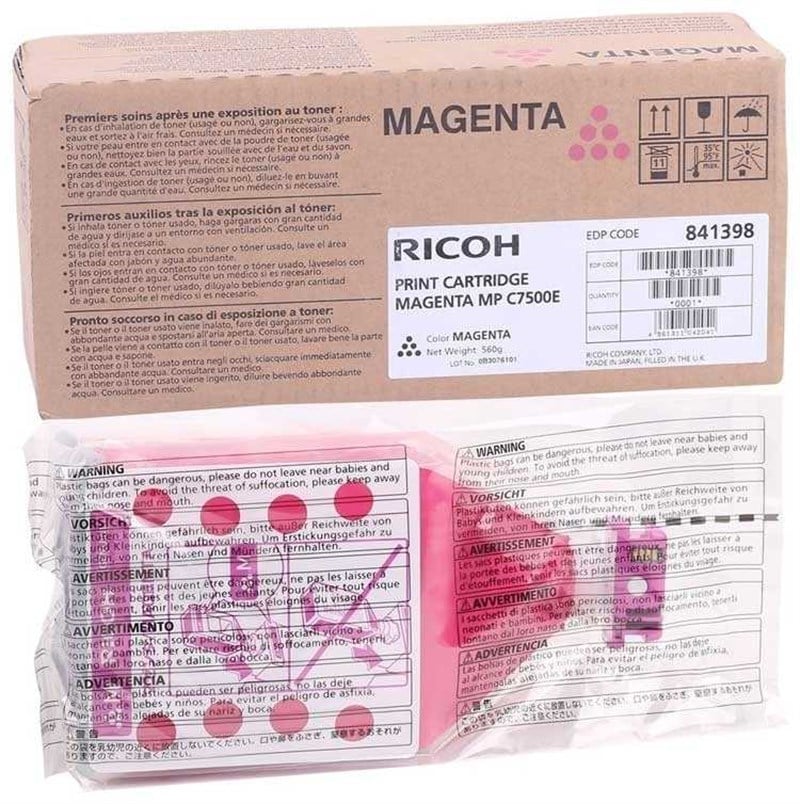 Nashuatec MP-C7500 Kırmızı Orjinal Toner