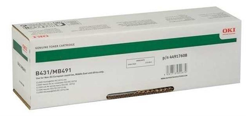 Oki B431 Orjinal Toner Extra Yüksek Kapasite