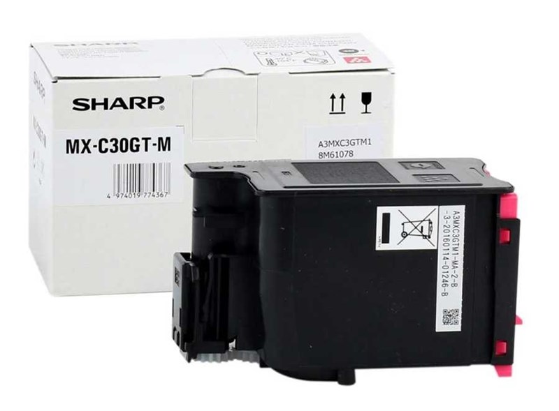 Sharp MX-C300W Kırmızı Orjinal Toner