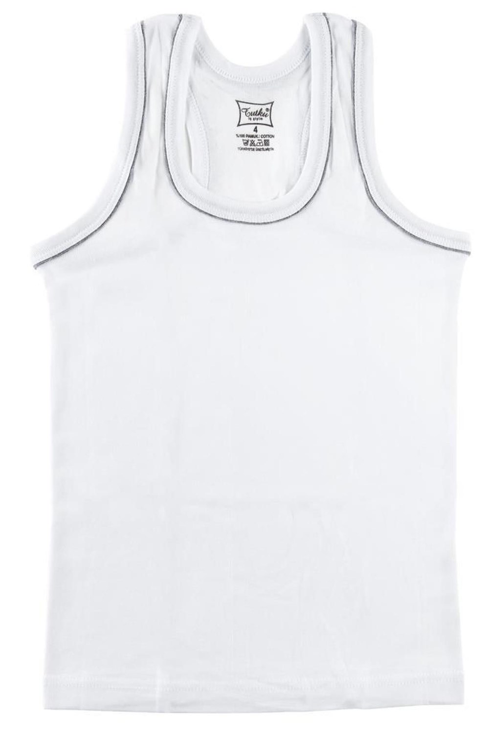 3 Adet Tutku Pamuklu Erkek Çocuk Spor Atlet