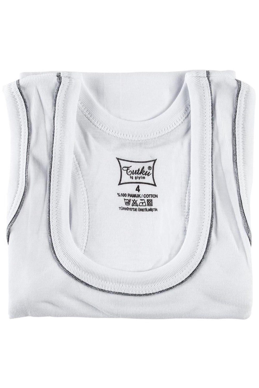 3 Adet Tutku Pamuklu Erkek Çocuk Spor Atlet