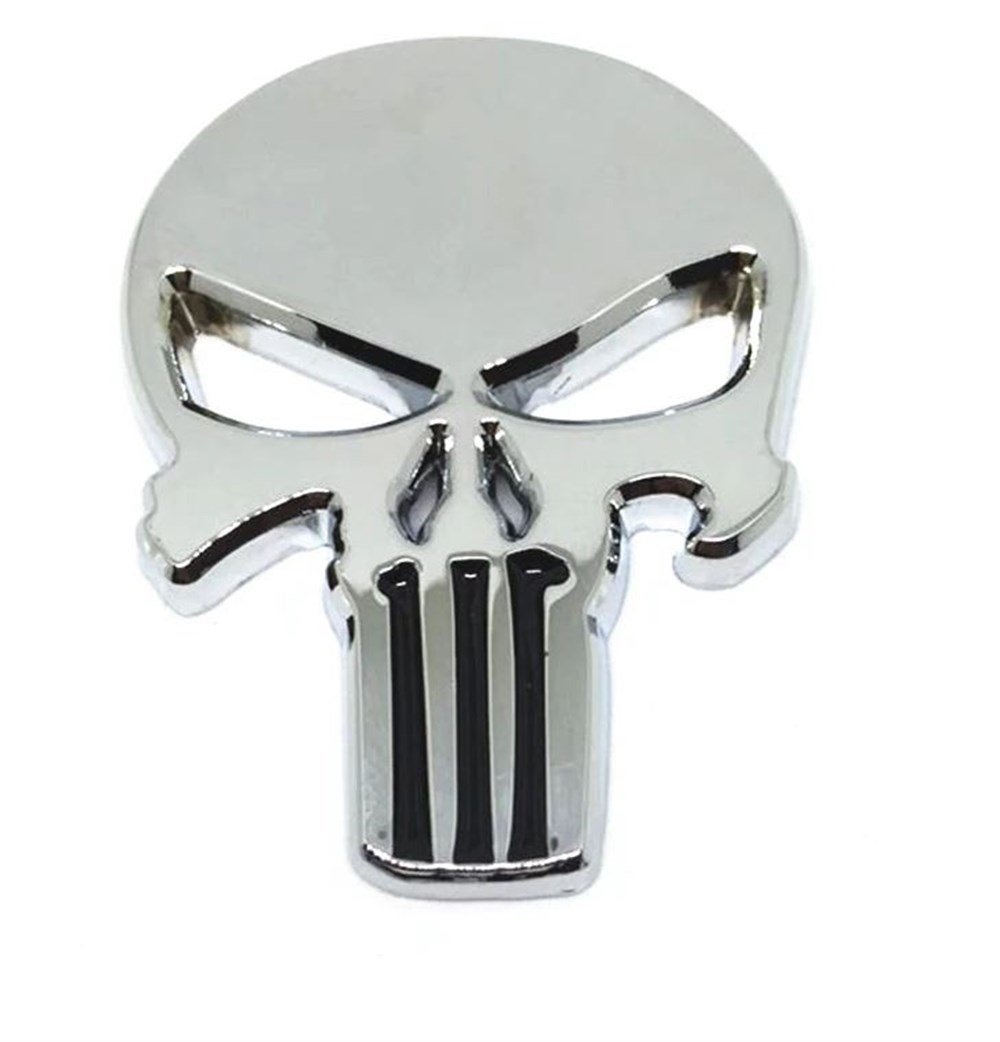 3D Punisher Model Araba Çıkartması Sticker
