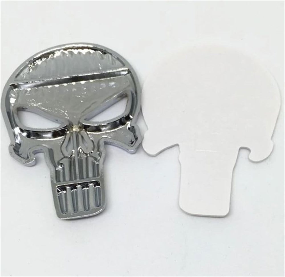 3D Punisher Model Araba Çıkartması Sticker
