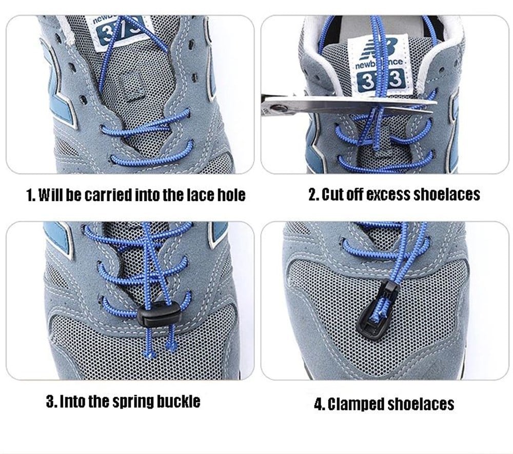 Akıllı Ayakkabı Bağı Kilitli Bağcık