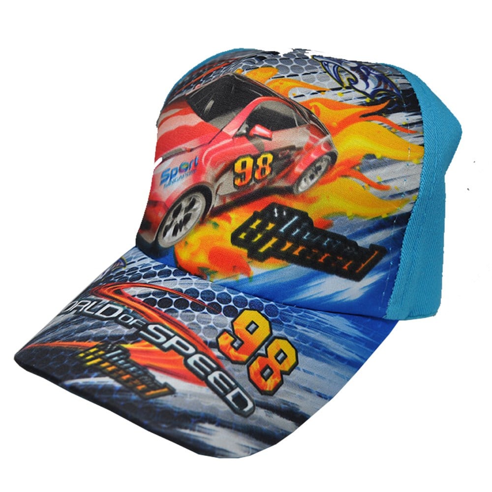 Araba Modelli Erkek Yazlık Çocuk Şapkası 2-6 Yaş