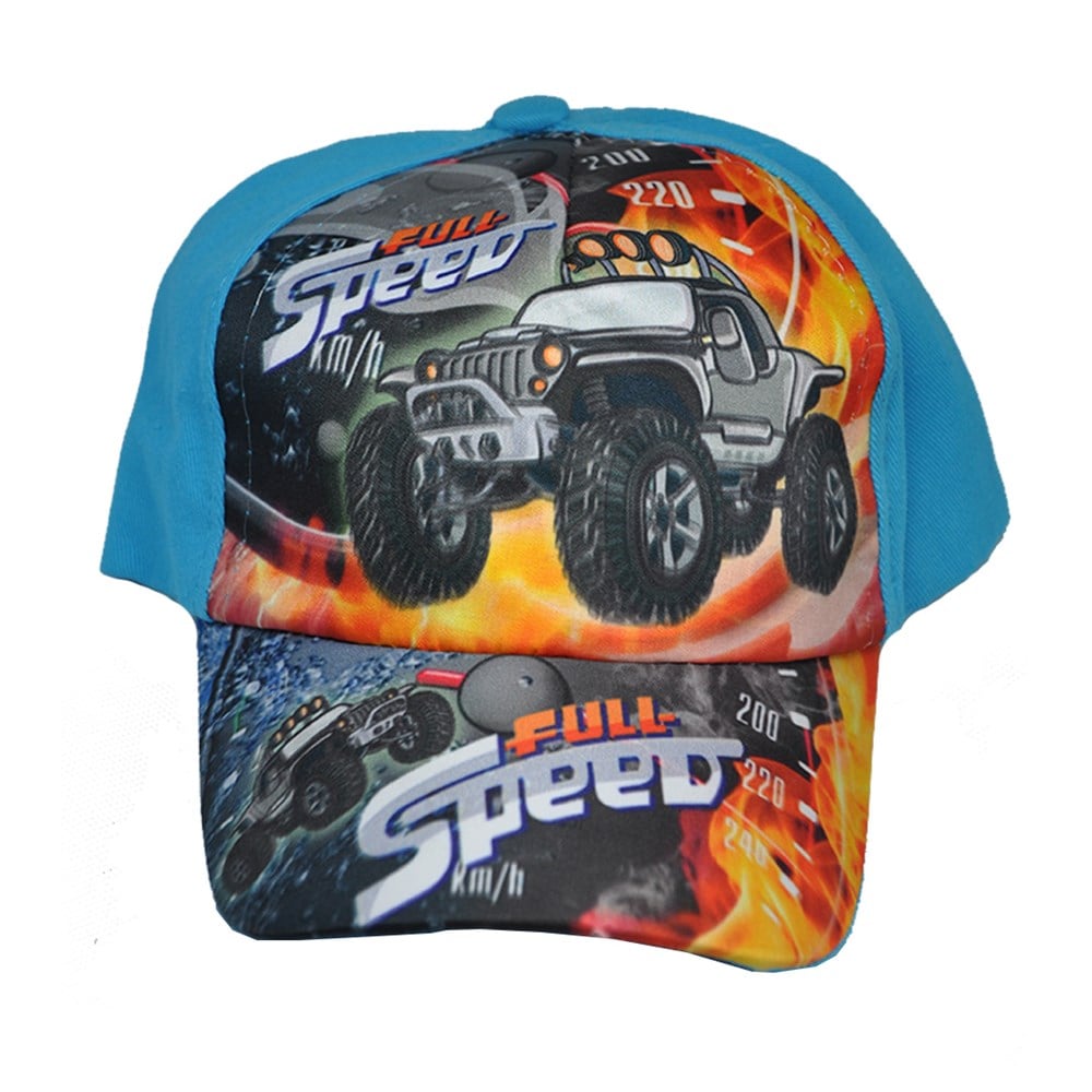 Arazi Arabası Modelli Erkek Yazlık Çocuk Şapkası 2-6 Yaş