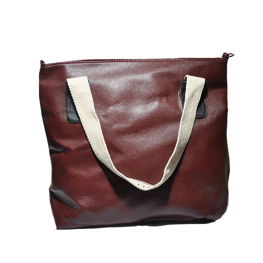 Bordo Fashion Hasır Askılı Omuz Çantası