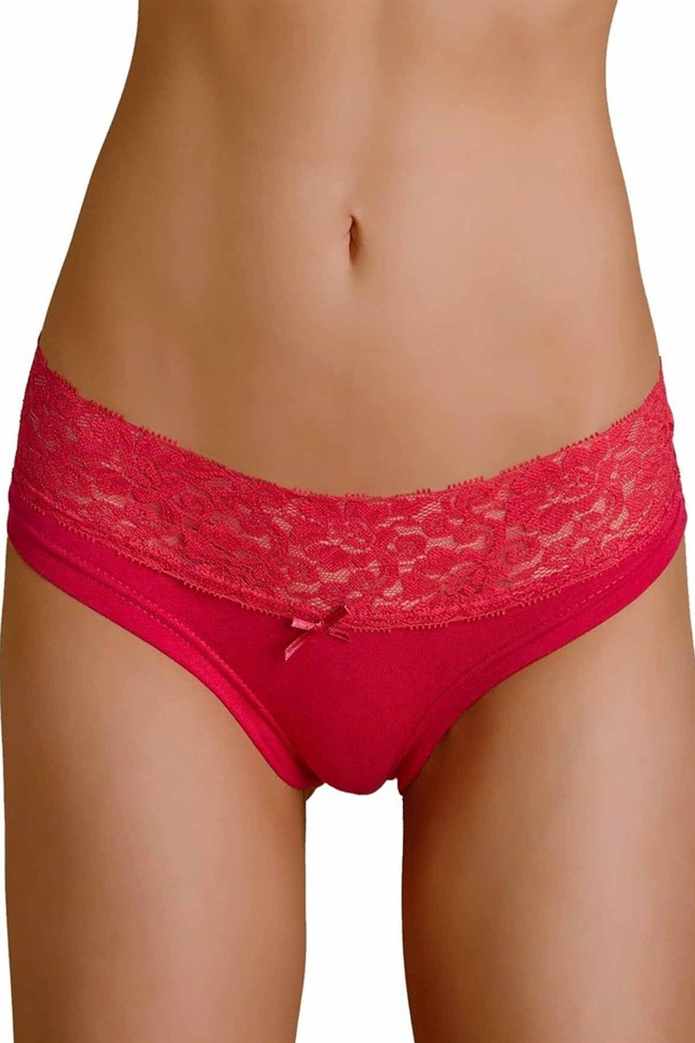 CottonHill 4962 Kadın Dantelli Şort Külot