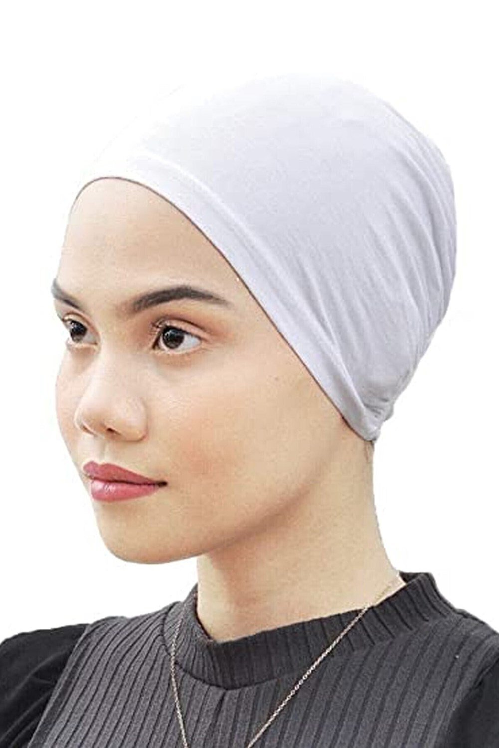 Düz Tesettür Penye Bone 1' Li Paket-