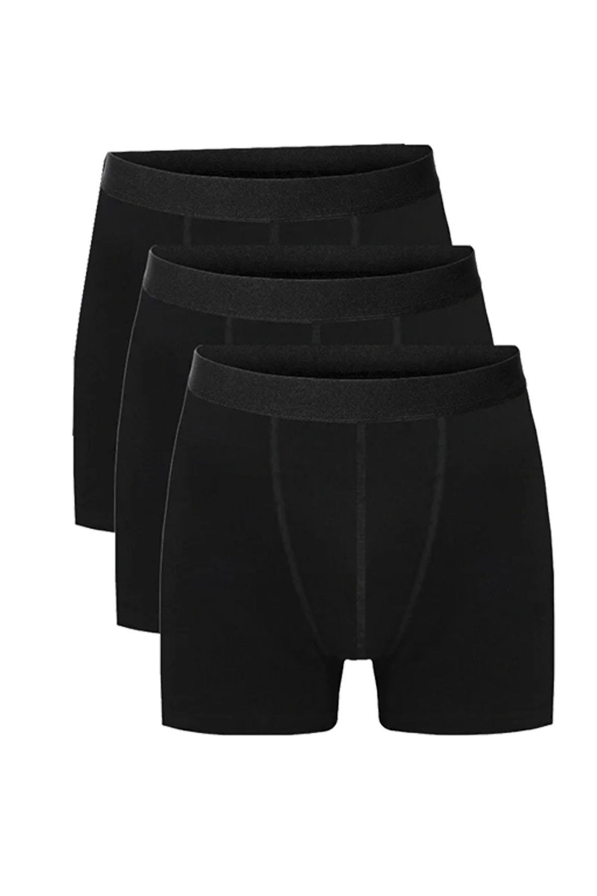 Erkek Pamuklu 6'lı Atlet ve 6'lı Boxer 12 Parça Set