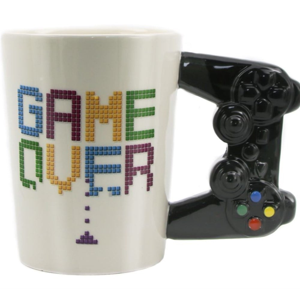 Game Over Model Tasarım Kupa Bardak