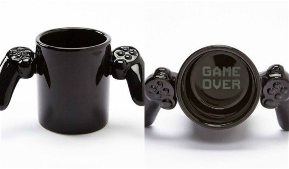Game Over Tasarımlı Kupa Bardak