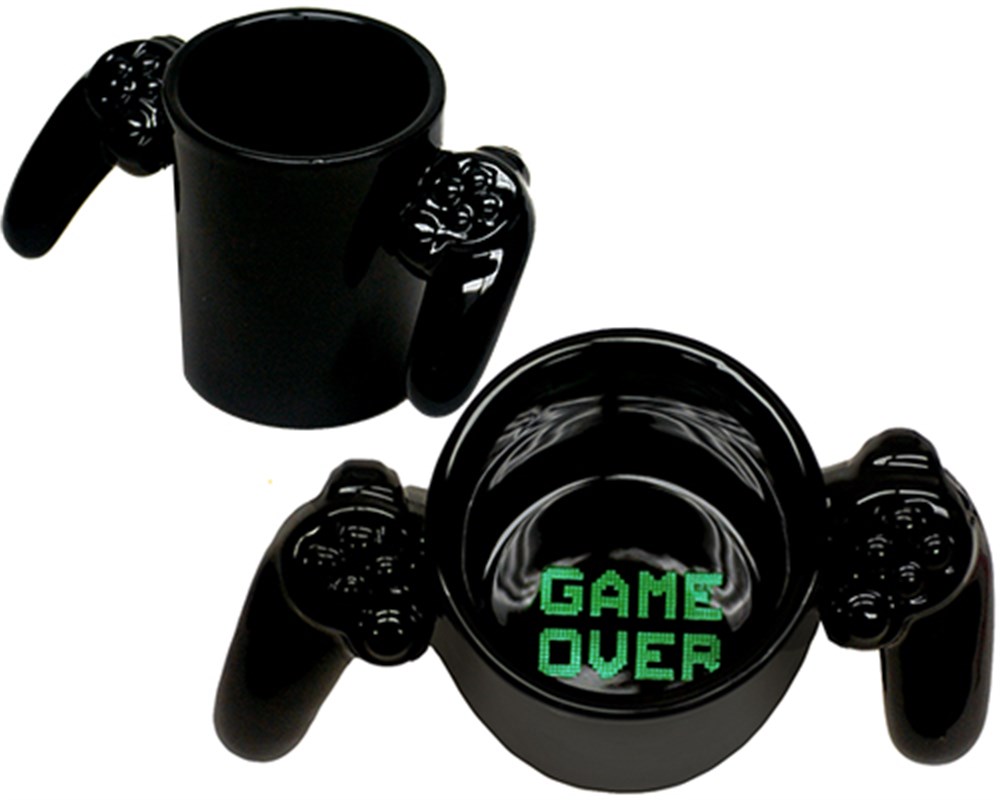 Game Over Tasarımlı Kupa Bardak