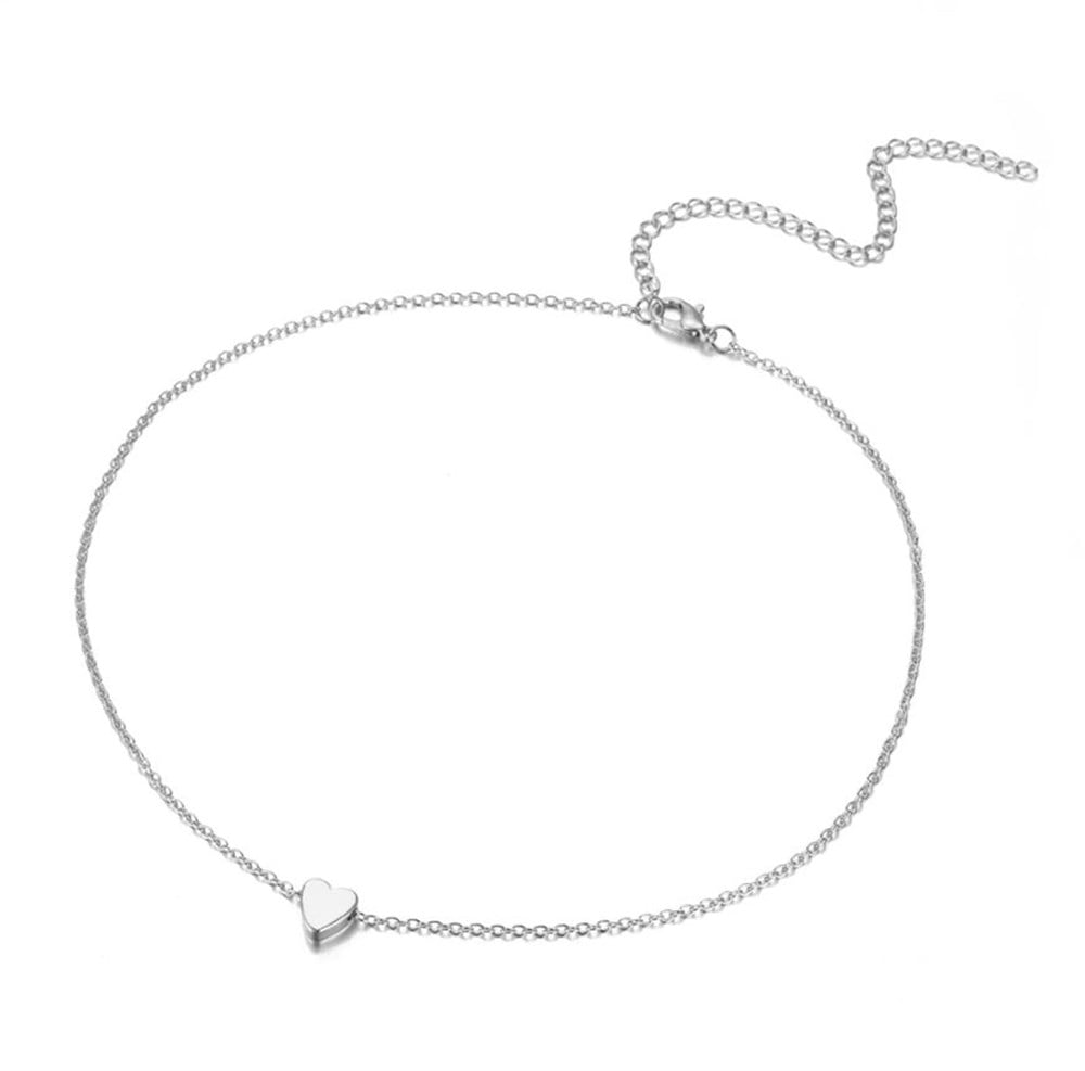 Kalp Model Kadın Kolye