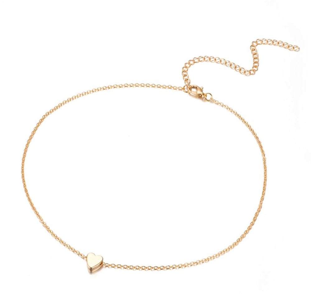 Kalp Model Kadın Kolye