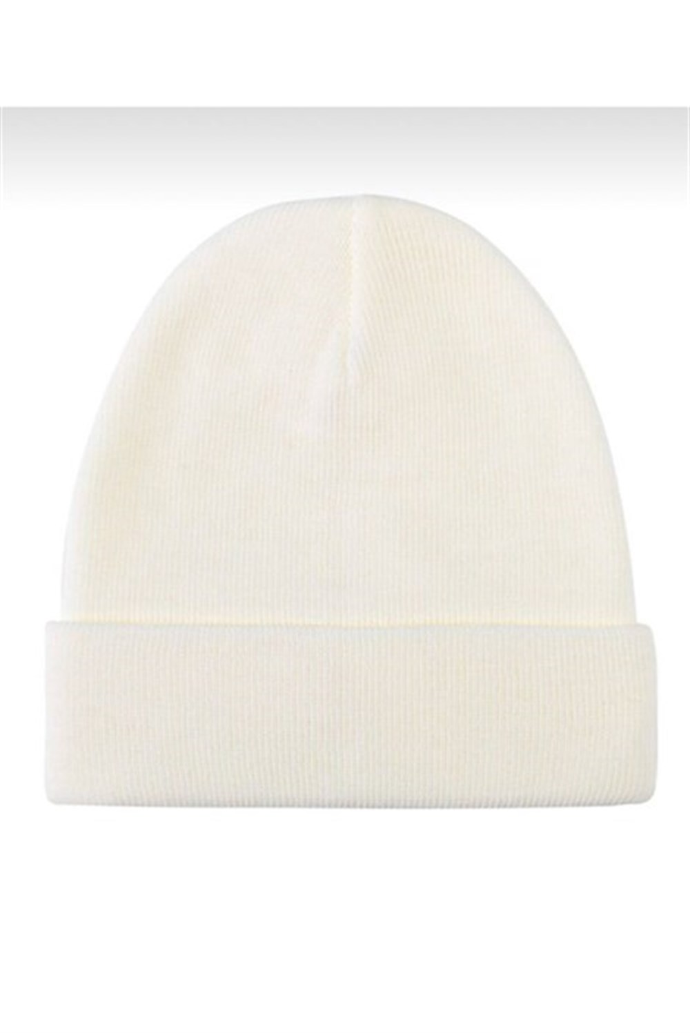 Katlanır Unisex Düz Bere