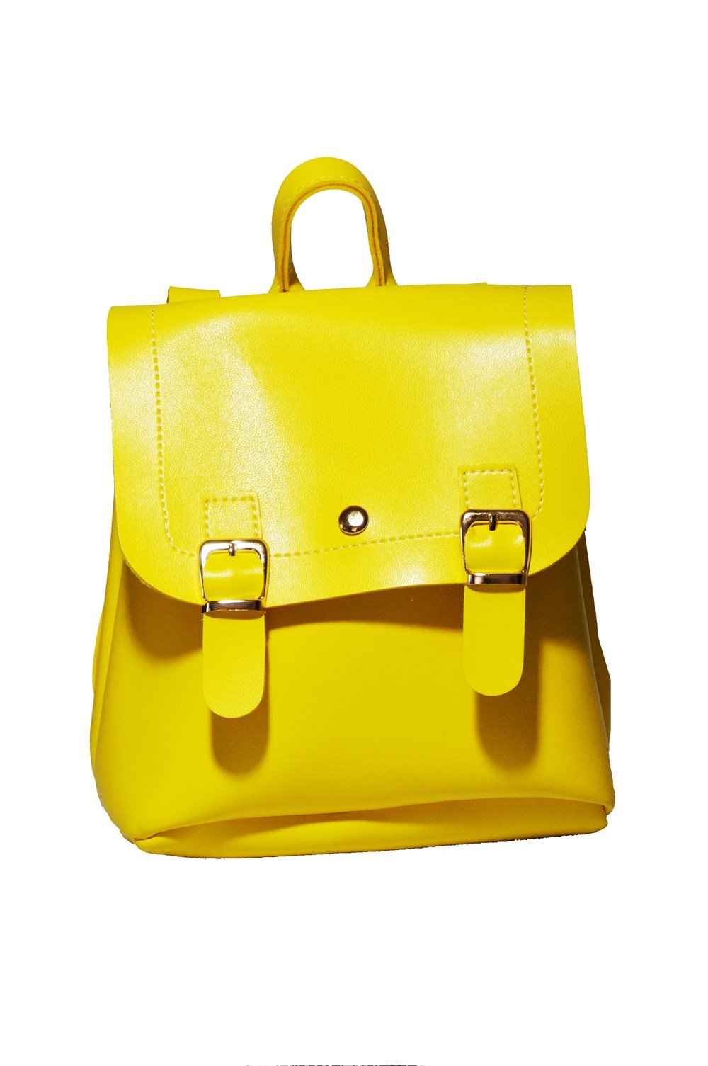 Mini Boy Sarı Kadın Sırt Çantası