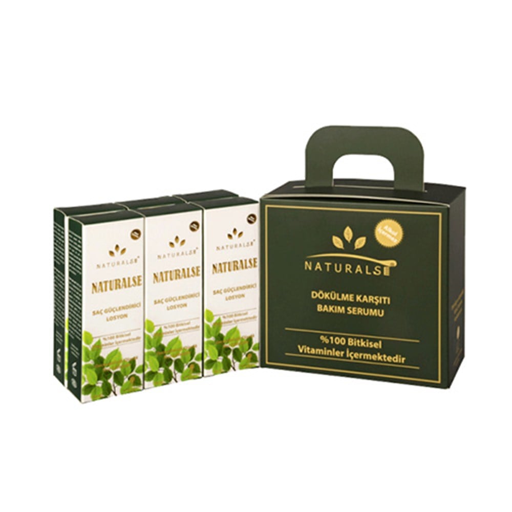 Naturalse Saç Besleyici Doğal Organik Sprey 300 ml 6 lı Set