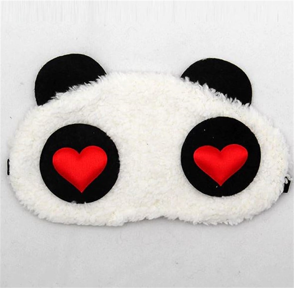 Panda Model Uyku Maskesi Uyku Göz Maskesi