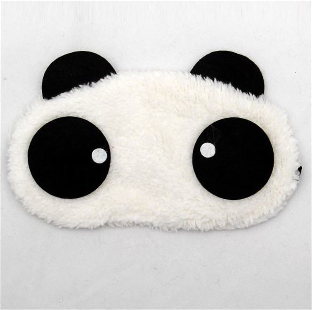 Panda Model Uyku Maskesi Uyku Göz Maskesi