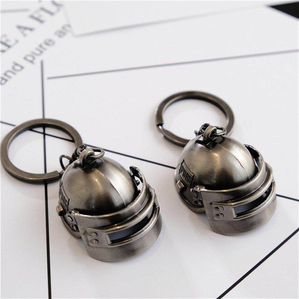 PUBG 3 Seviye Kask Anahtarlık