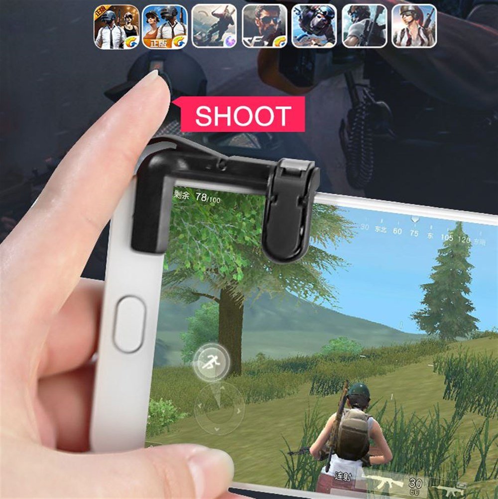 PUBG Mobil Oyun Ateş Tetik Düğmesi Tüm Telefonlara Uyumlu