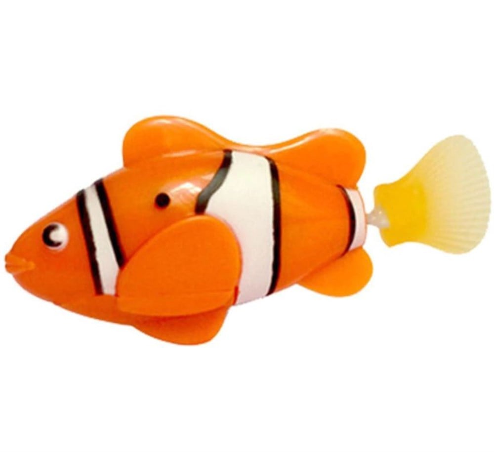 Robo Fish Suda Hareket Eden Pilli Balık