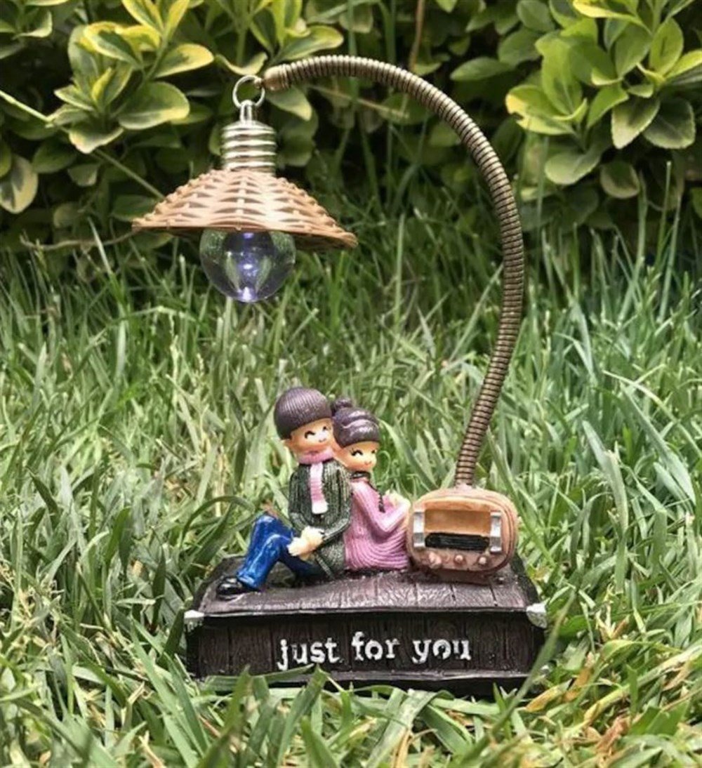 Sevgililer Biblo Just For You Işıklı Figür Biblo
