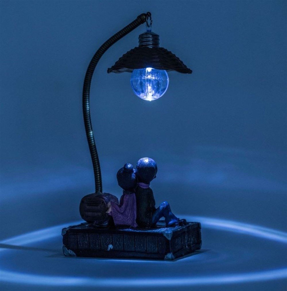 Sevgililer Biblo Just For You Işıklı Figür Biblo