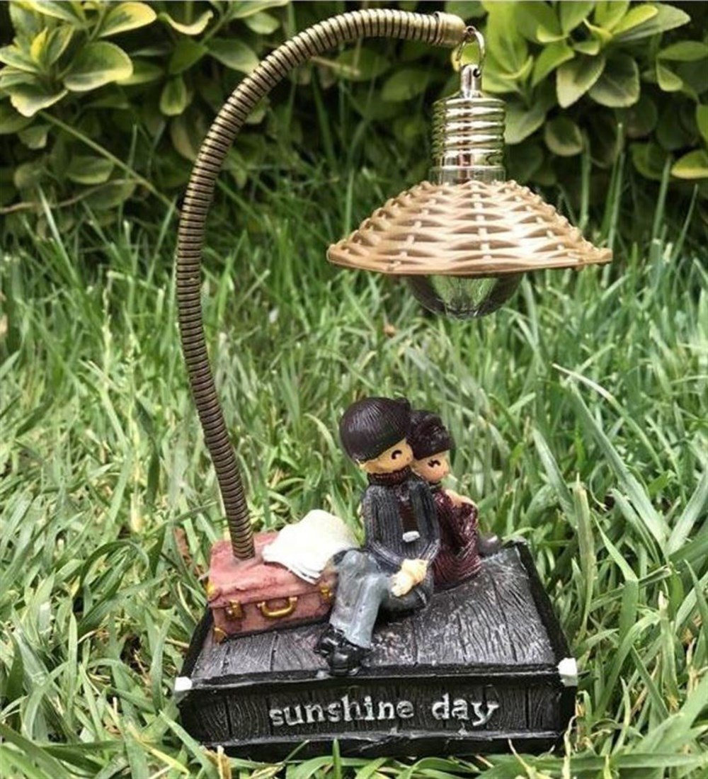 Sunshine Day Sevgili Aşık Işıklı Biblo