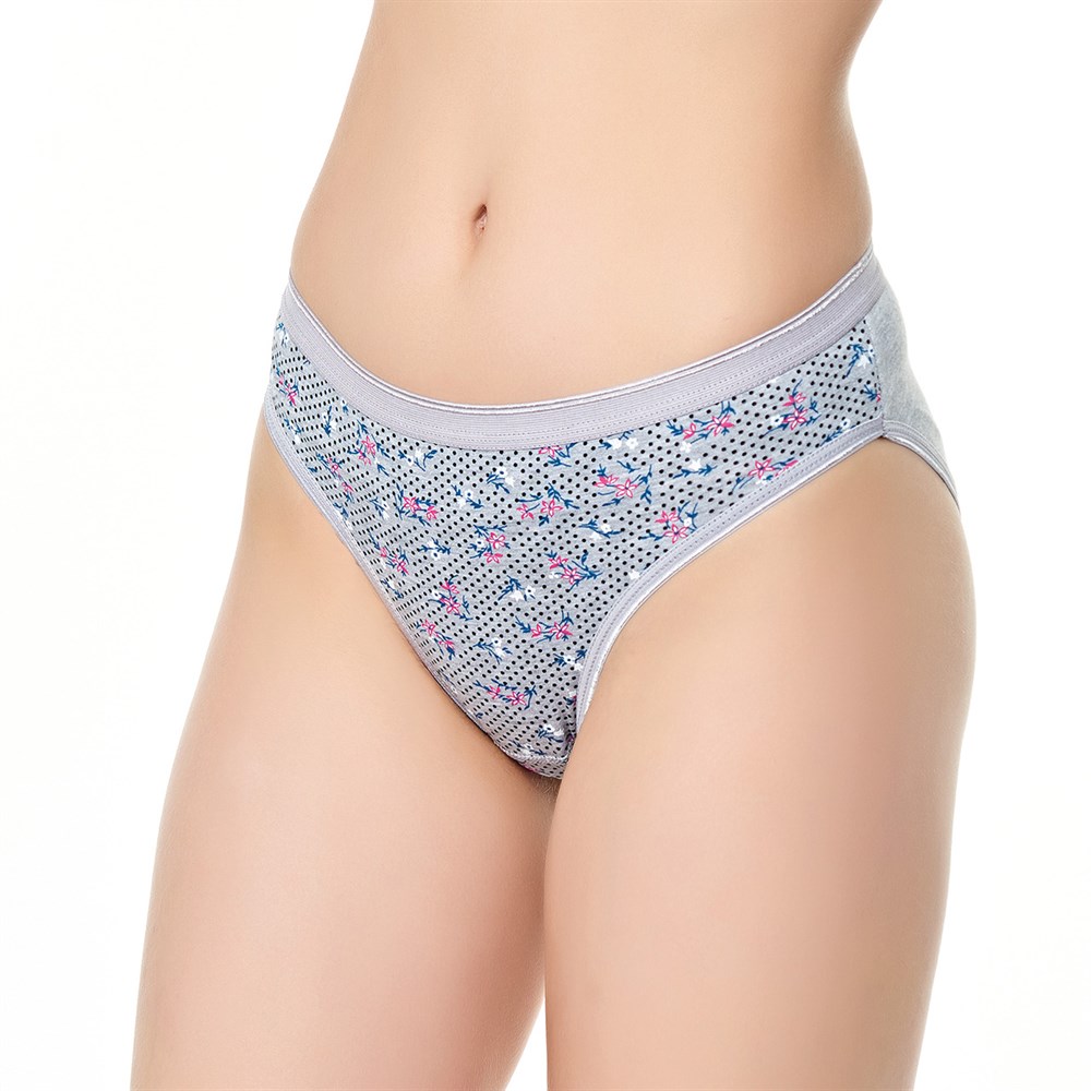 Tutku Kadın Elastan Likralı Melisa Bikini Külot 3'lü Paket