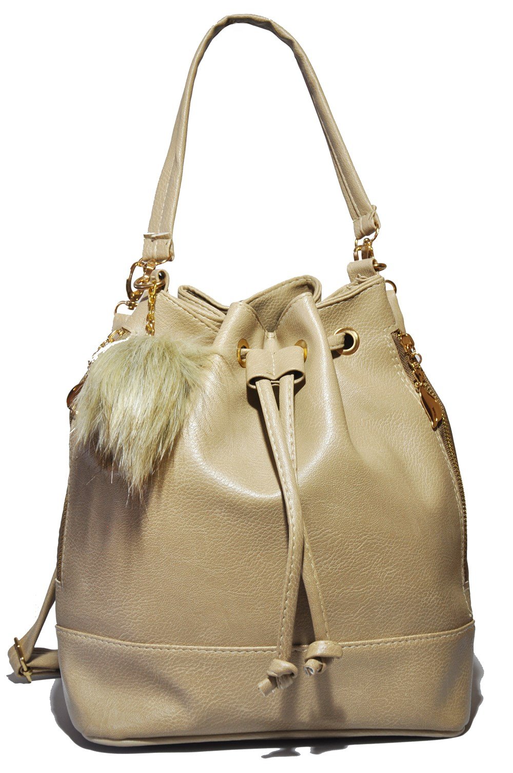 Yandan Fermuarlı Kadın Kol ve Omuz Çantası