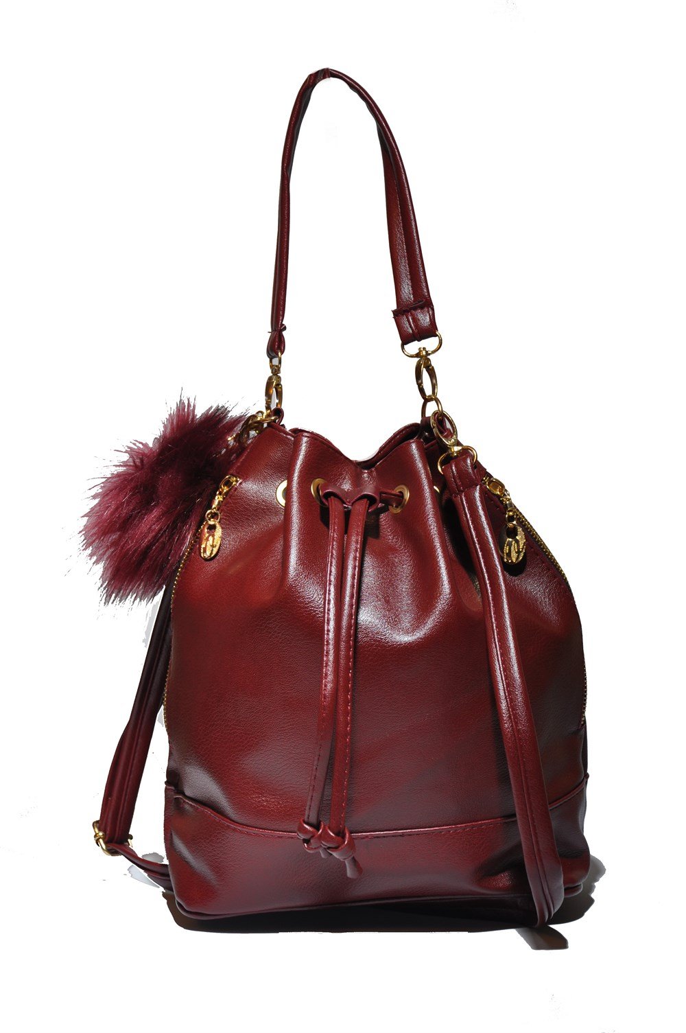 Yandan Fermuarlı Kadın Kol ve Omuz Çantası