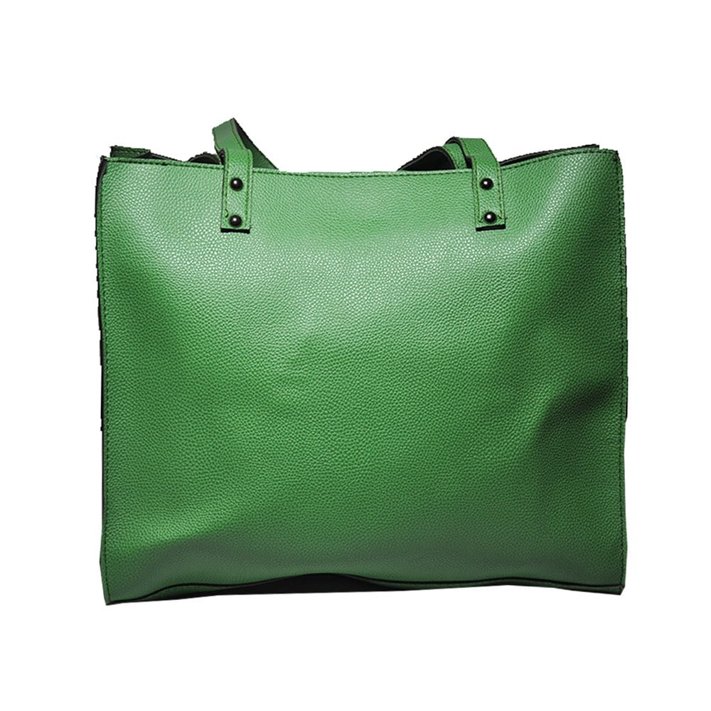 Yeşil Renk Cüzdanlı Kadın Omuz Çantası