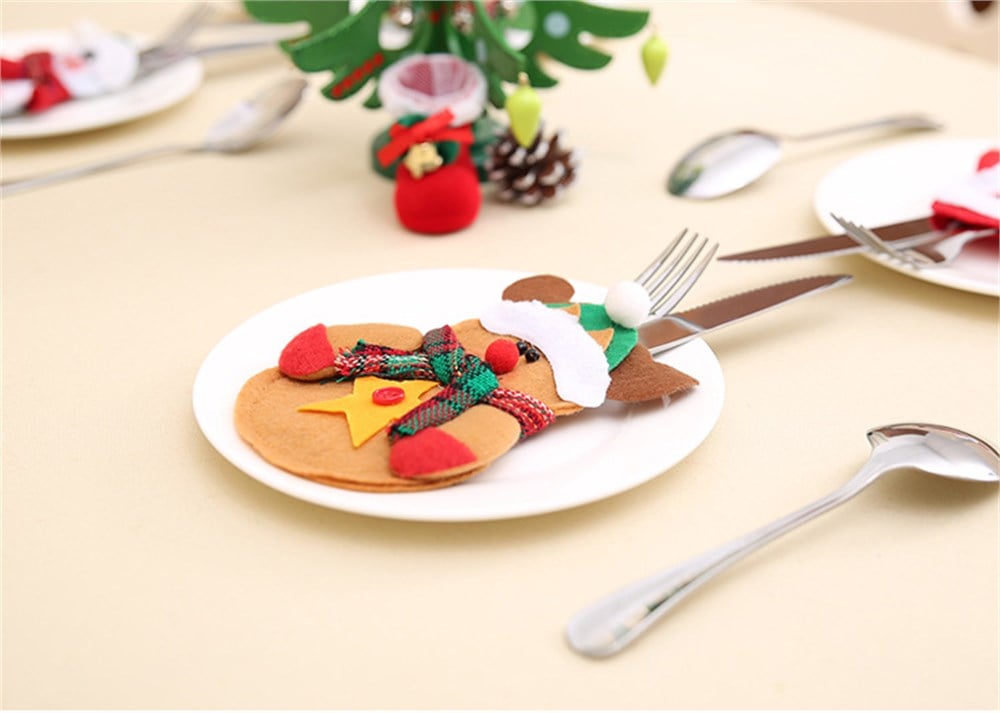 Yılbaşı Çatal Bıçak Aksesuar Seti 6'lı