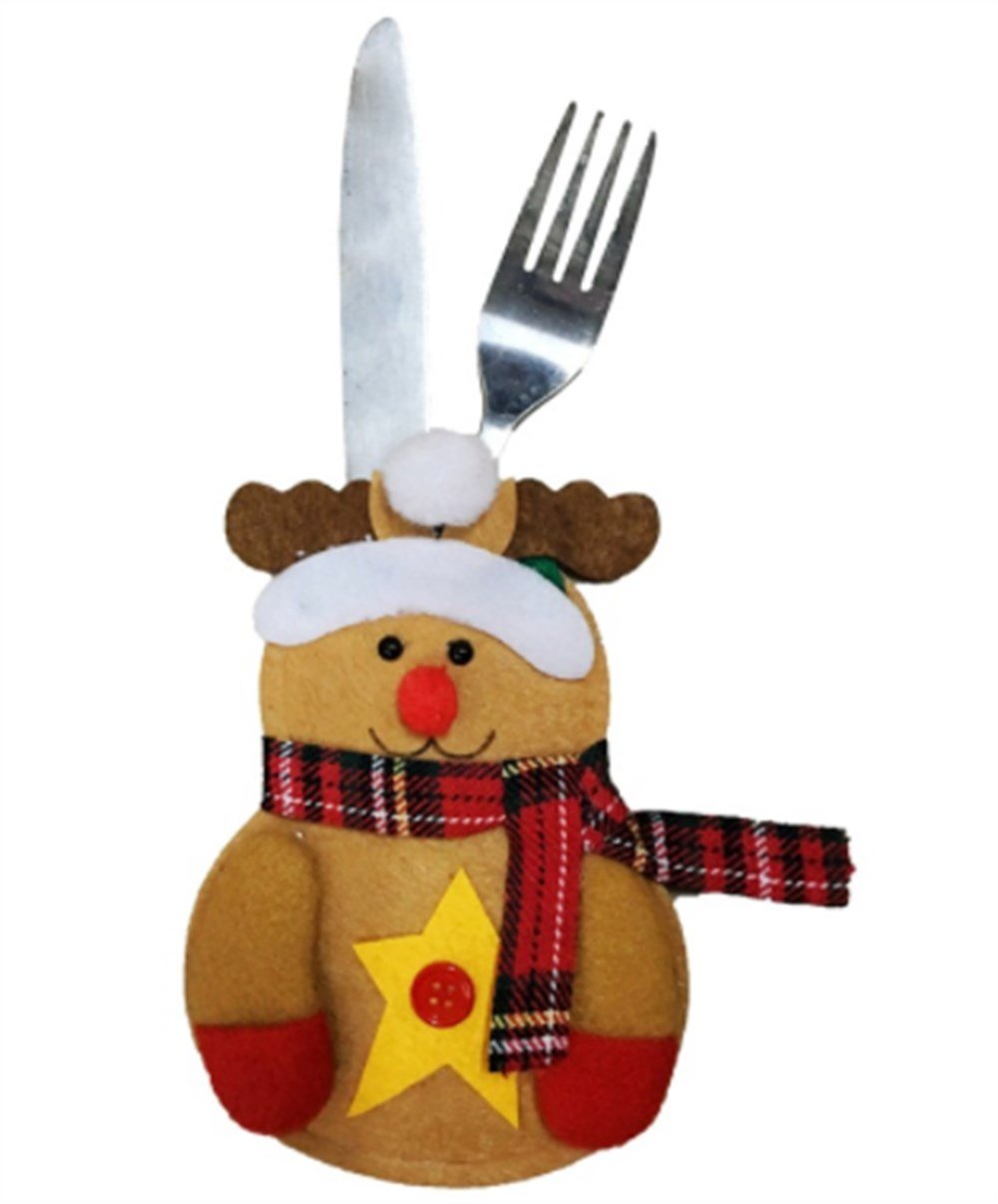 Yılbaşı Çatal Bıçak Aksesuar Seti 6'lı