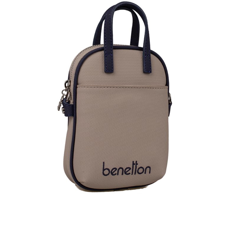 Benetton Bej Nano Kadın Spor Çapraz Askılı El Çantası BNT 1625