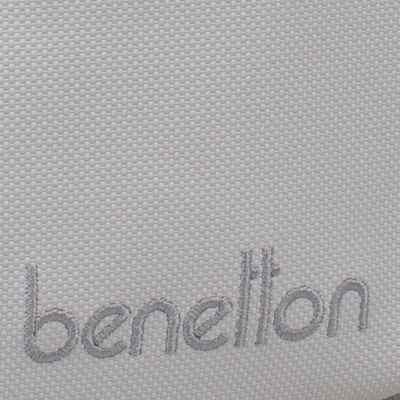 Benetton Beyaz Nano Kadın Spor Çapraz Askılı El Çantası BNT 1625