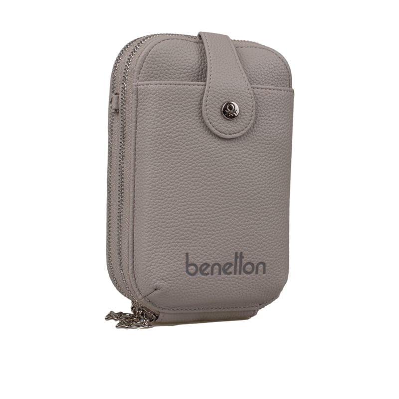 Benetton Füme Floter Kadın Çapraz Küçük Boy Çanta BNT 1500