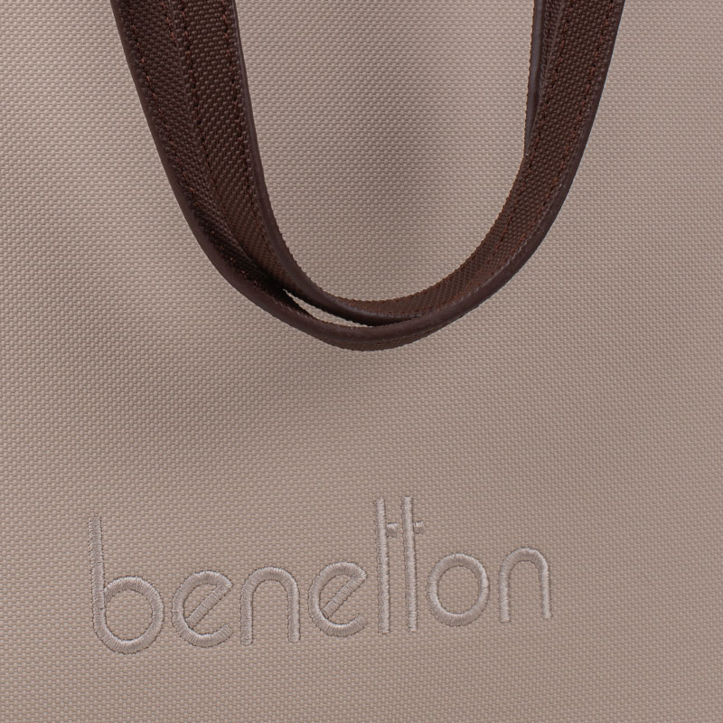 Benetton Kahverengi Kadın Nano Büyük Boy Kol Çantası BNT 1583
