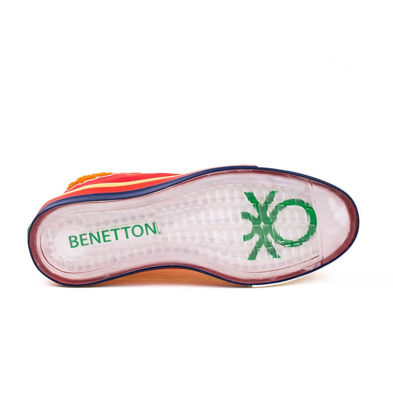 BenettonBenetton Kırmızı Kadın Uzun Spor Ayakkabı BN-30189